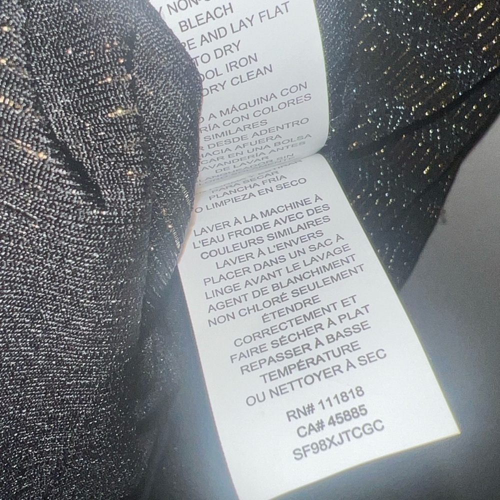 Michael kors XXl gold & black dress long sleeve NWT - Picture 11 of 11